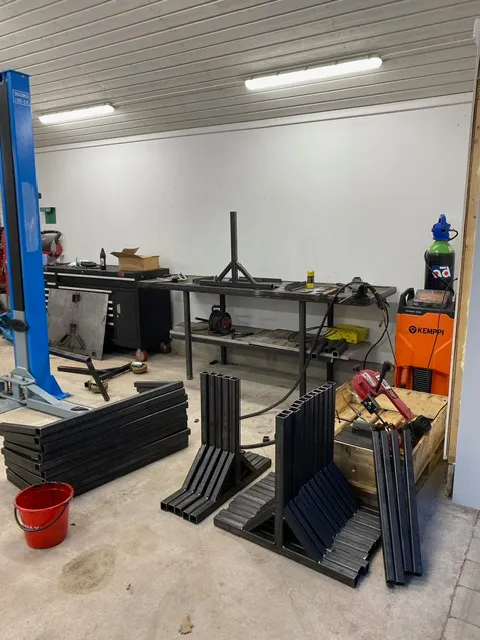 Specialmaskin under tillverkning